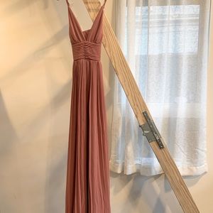 Lulus Maxi Bridesmaid Dress